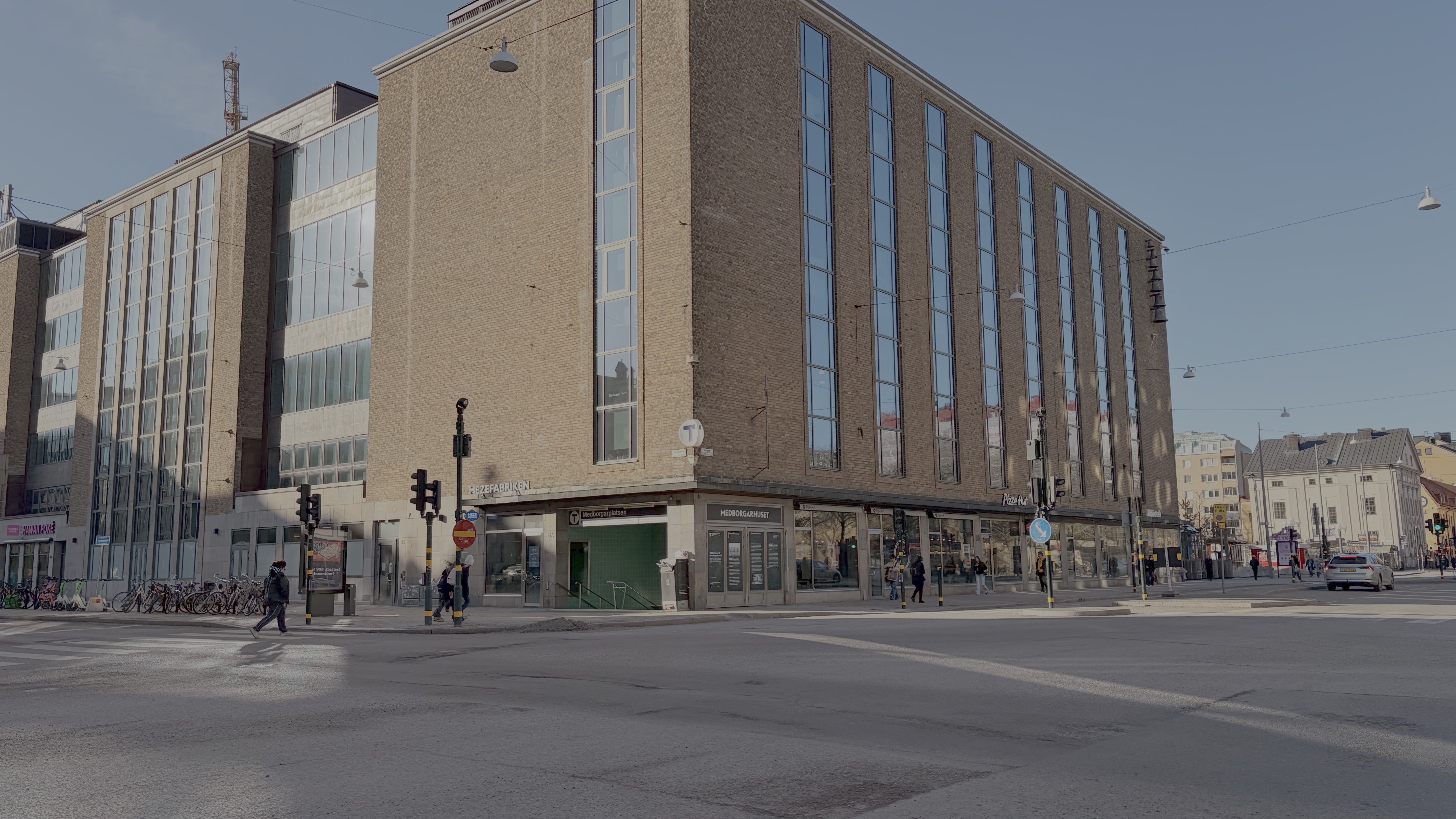 Medborgarhuset på Medborgarplatsen, Stockholm — hem för USC Studios